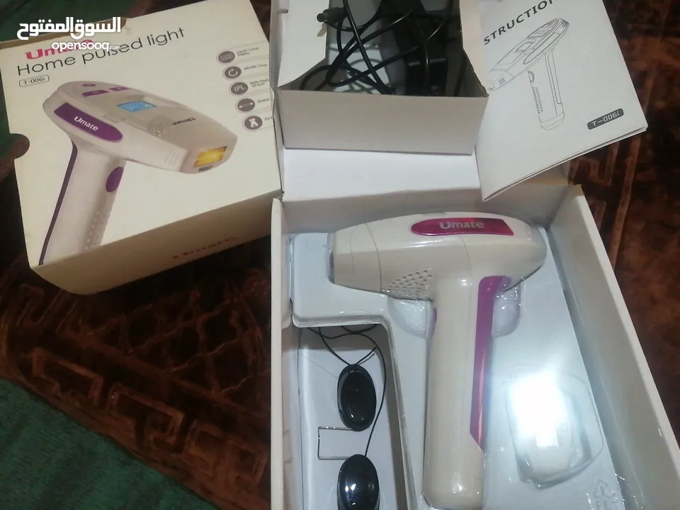 جهاز ليزر نوع Umate  Home pulsed light استعمال مرة واحدة فقط كأنه جديد