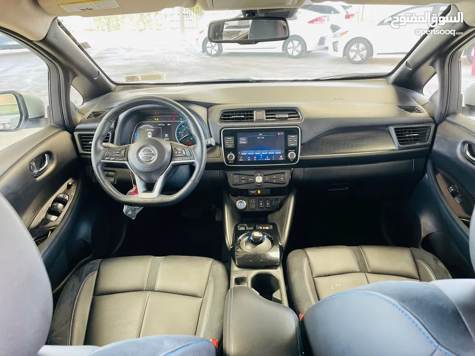 نيسان ليف الشكل الجديد  2023 leaf sv plus  60kw
