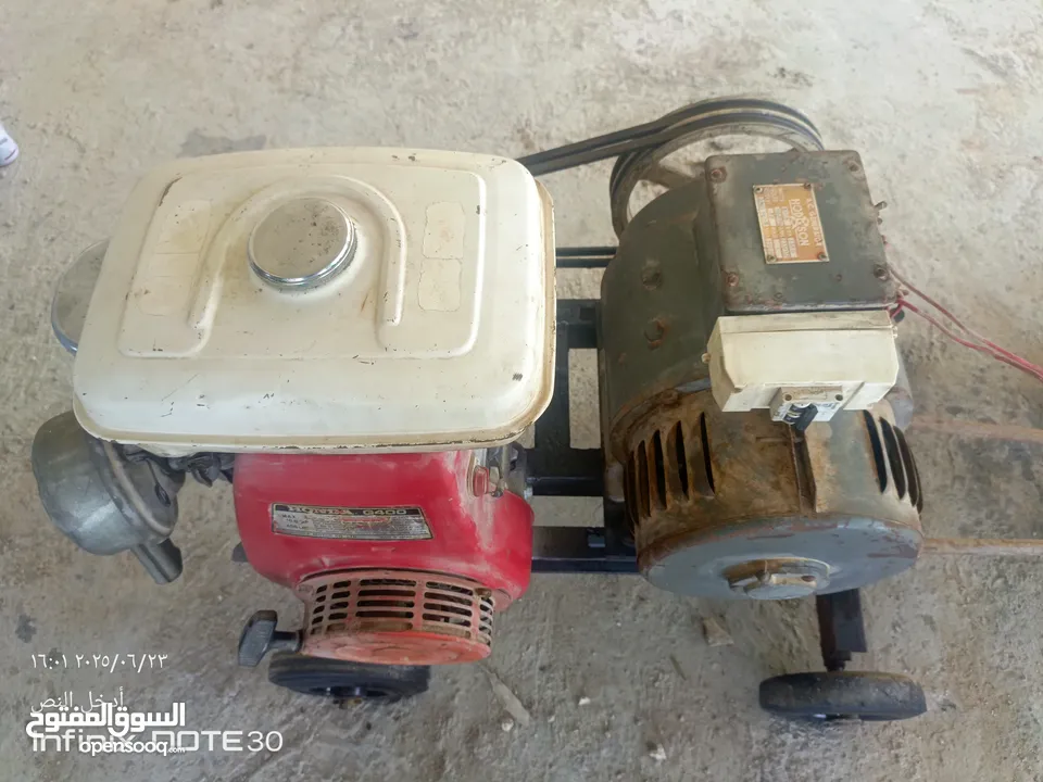 مولد كهرباء بنزين 3 كيلو ونص ياباني نوع هوندا