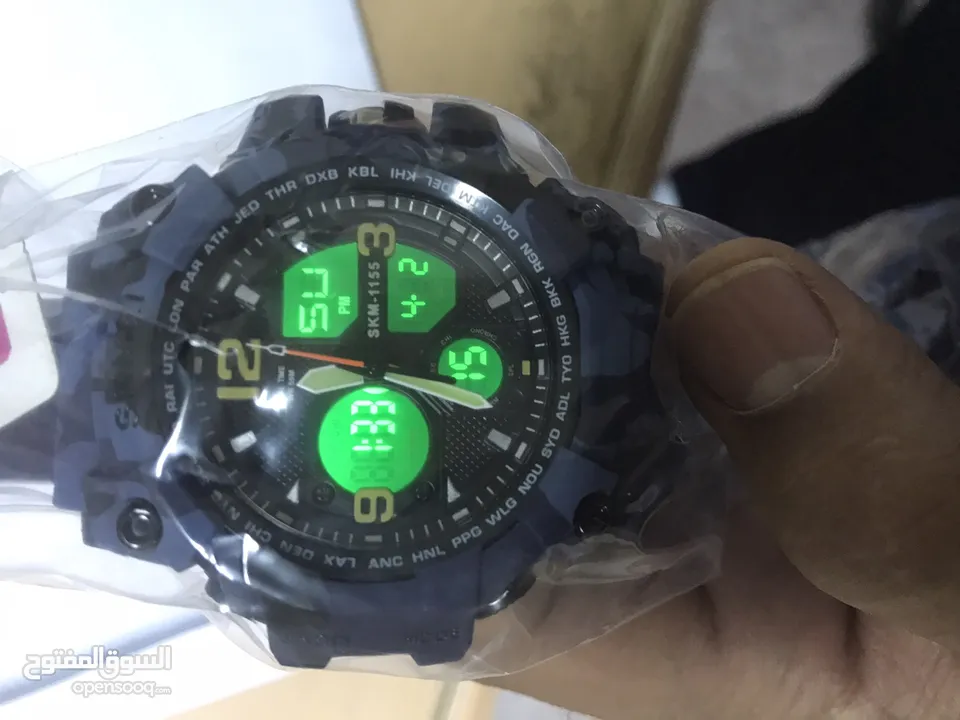 ساعة عسكرية مموهه من شركة سكيمي