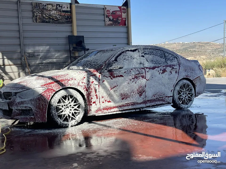 Bmw 320i 2013  بي ام دبليو 320 عليها كت ام 3