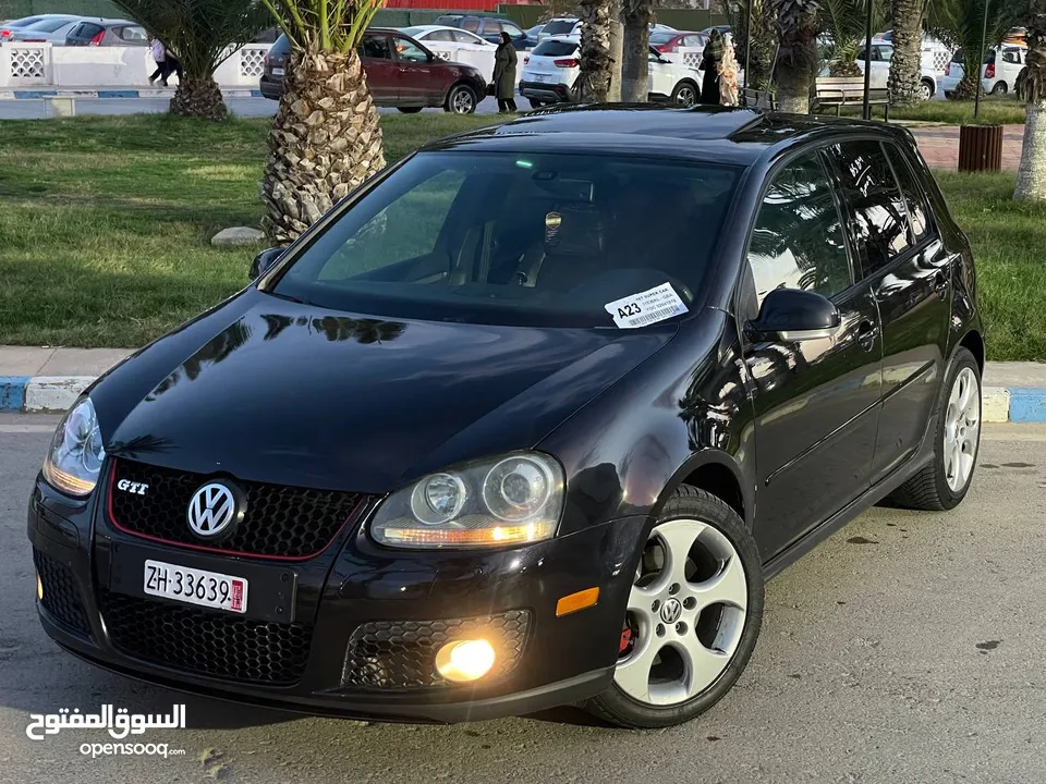 VW GOLF MK5 GTI 2009 جمرك رساله مفتوحه