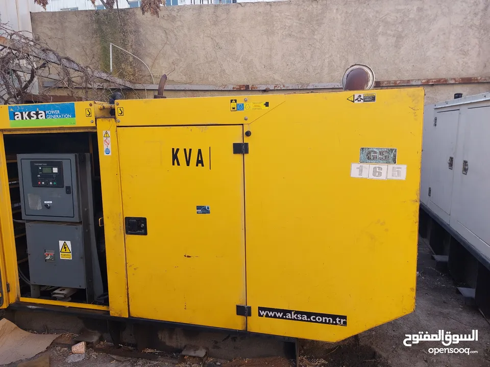 مولدات كهرباء للبيع او للايجار احجام من 15 kva لغاية 550 kva