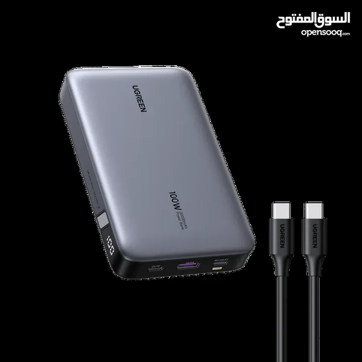 باور بانك يوجرين UGREEN POWER BANK  شحن فائق السرعة 100 واط بسعة 20000mAh