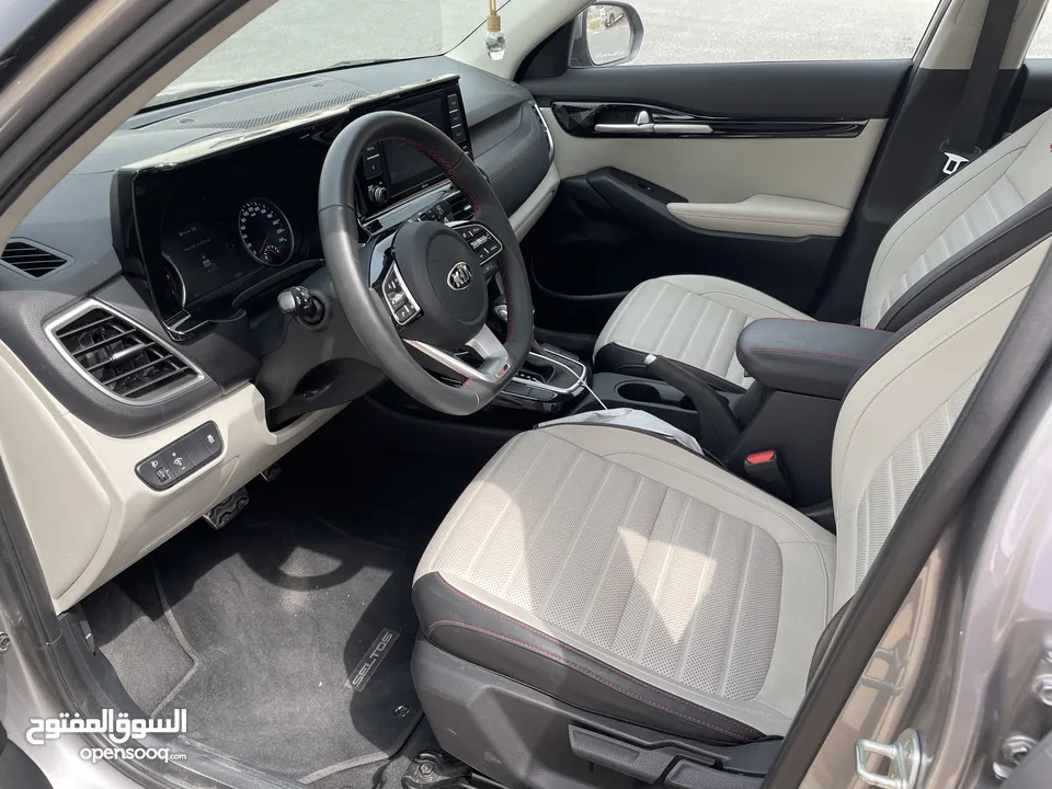 KIA Seltos 2021 One Owner, Low Millage, Under Warranty, GCC Specs