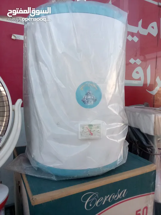 كيزر 50 لتر نوع روسي اردني A+++انفيرتير بأقل سعر بالمملكه ب 35 شامل توصيل