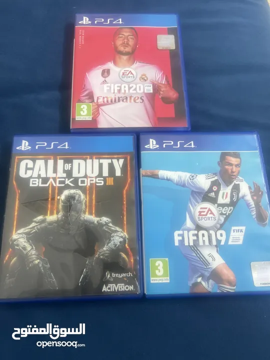 PS4  Fifa20  Fifa19  Call of Duty black ops 3