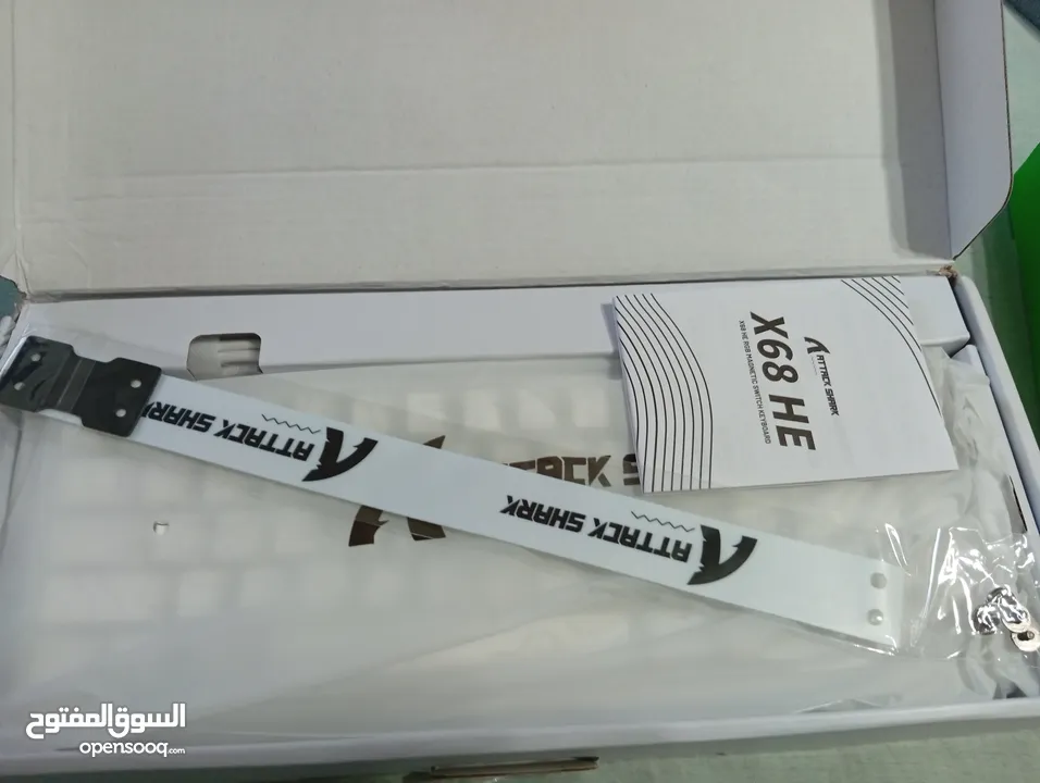 موجود كيبورد اتاك شارك مغناطيسي x68heمع ماوس ريزر جداد