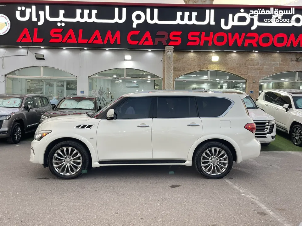 إنفينيتي الدفع الرباعي QX80 2017