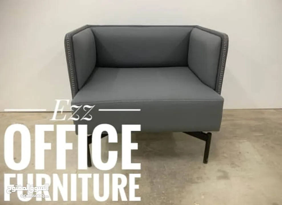 كراسي مكتب وكراسي استقبال بأحدث التصميمات من شركة ezz office furniture