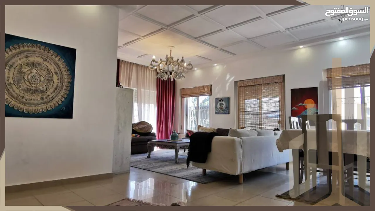 شقة طابق ثالث للبيع في شميساني بالقرب من السفارة البحرينية مساحة 210م
