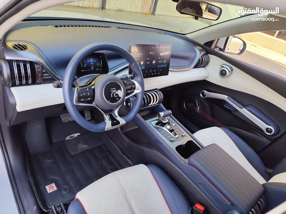 تم وصول BYD YUAN PLUS البطارية الكبيرة فحص كامل لون سلفر مميز بي واي دي يوان بلس عداد قليل