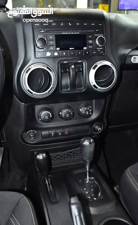 Jeep Wrangler Sahara ( 2014 Model ) in Red Color GCC Specs