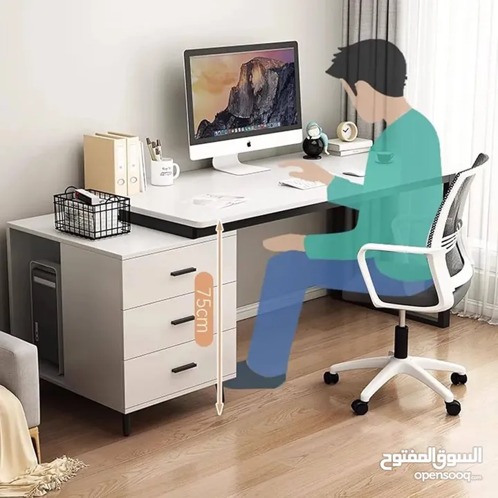 مكتب أبيض مع ادراج قابل للتمدد بسعرر مغري جداا ،، للطلب عبر رقمي الوتس