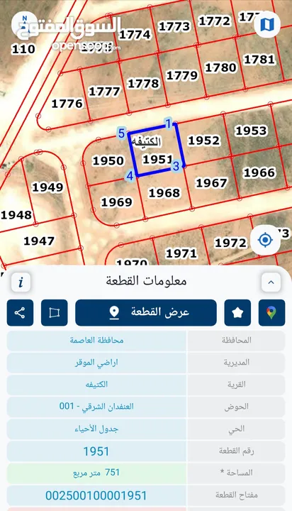 ارض مميزة للبيع