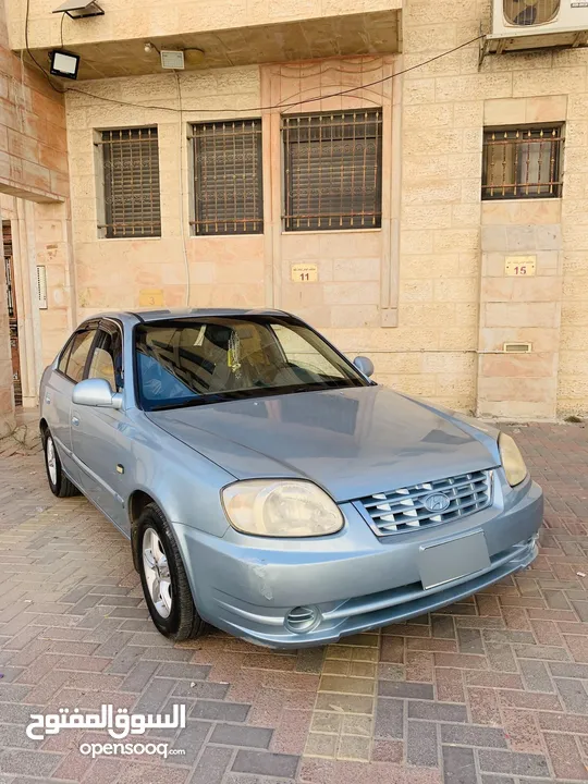 هونداي اكسنت 2005 سيارة مشالله افحص وين بدك ترخيص تامين جديد سيارة بحالة الشركة قطارة بل بنزين
