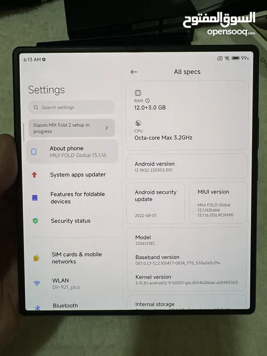 Xiaomi Mix Fold 2 ( 512gb / 12gb )