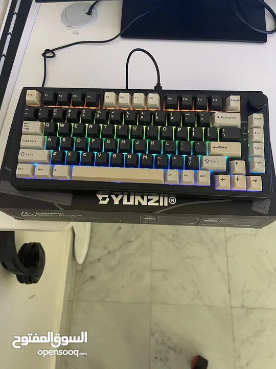 RGB كيبورد جيمينج 75% Tactile switch