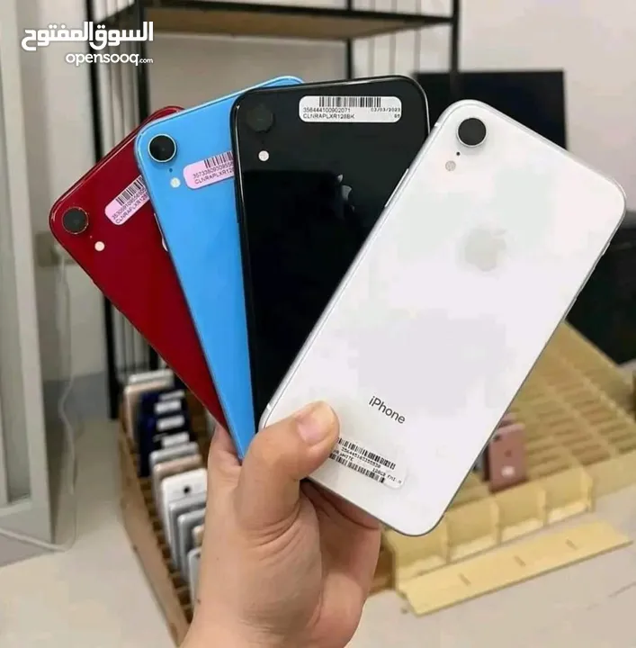 متوفر ايفونات  XR الاصلي جيجا 64 و 128 بطارية مشكل هدية كفر ولزقة وشاحن الاصلي متوفر توصيل