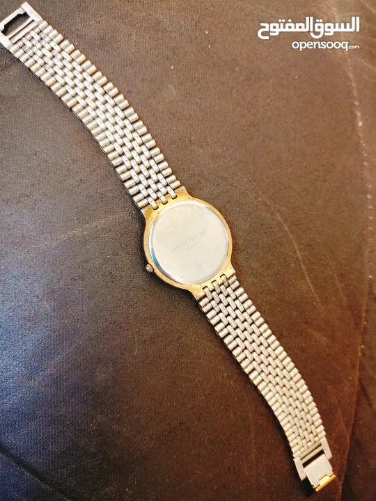 ساعة أصلية تحفه Crovana SWISS MADE مذهب كوارتز