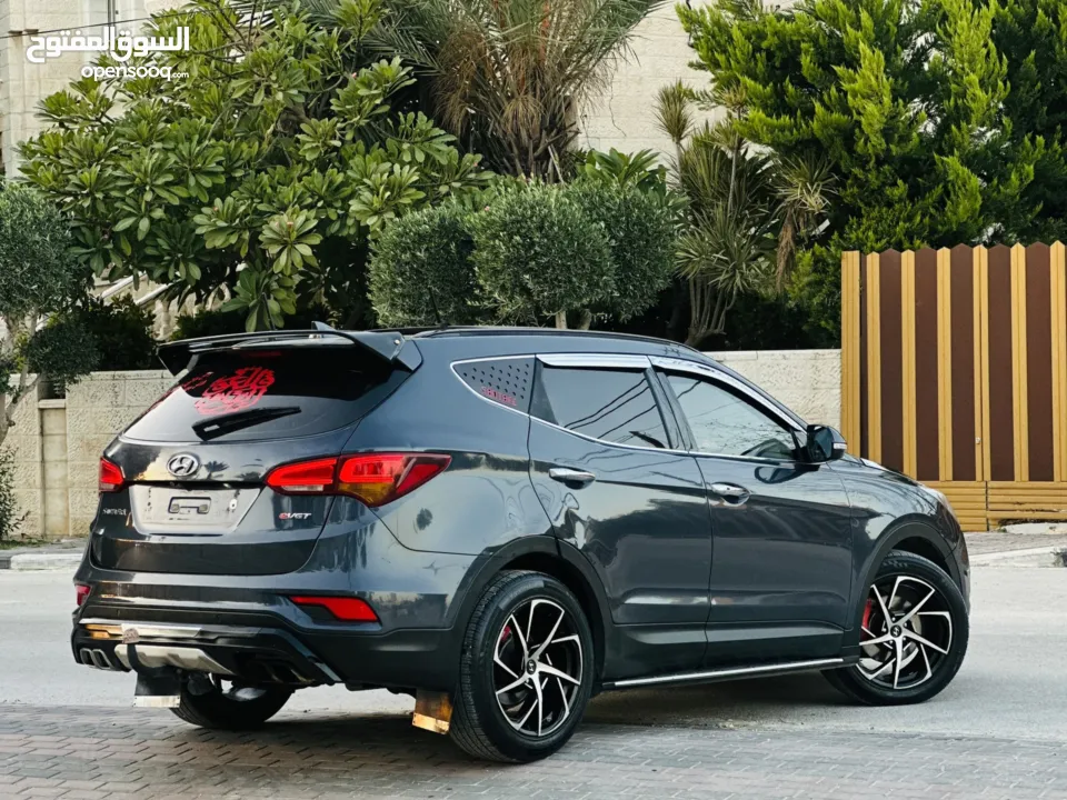 هونداي سنتافي 2016 فل الفل مسكرر ركززز الجب بووية شركةة بالكامل مطور جير بنايلون والسعر حرق لحق حالك