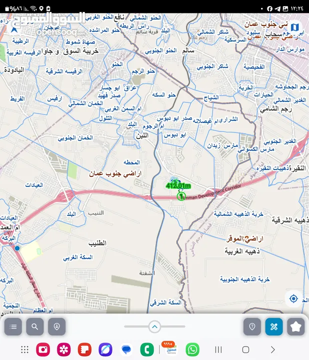 للبيع قطعة أرض 3.8 دونم في اللبن القليب قرب مشروع اعمار من المالك مباشره