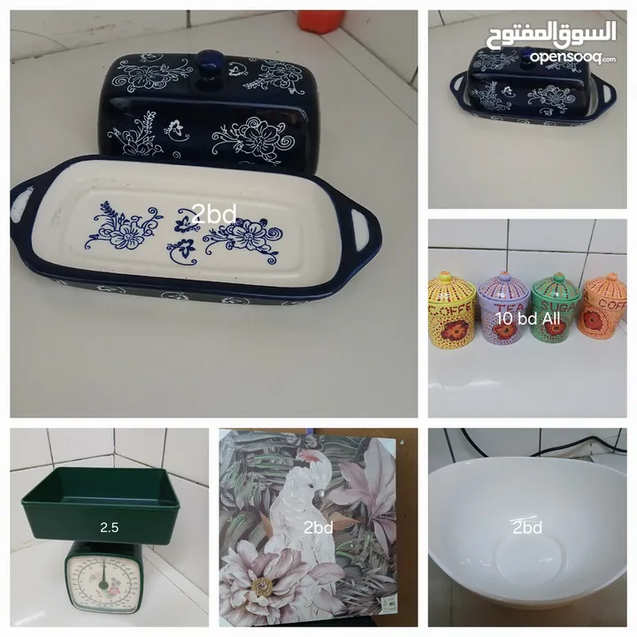 Cutlery and other kitchen items