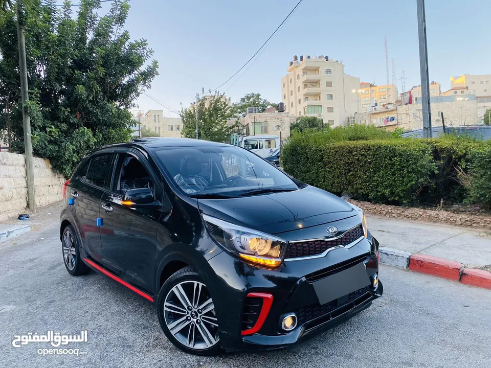 كيا مورننج جي تي لاين 2021 فل اضافات الله يبارك لصاحب النصيب ..