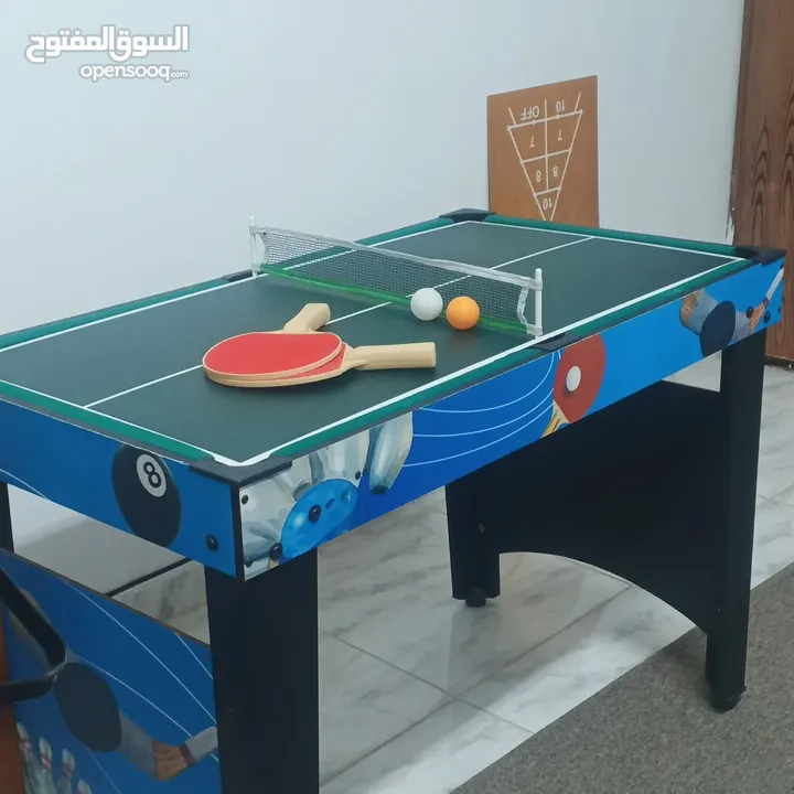 طاوله 6×1 مكونه من عدة العاب