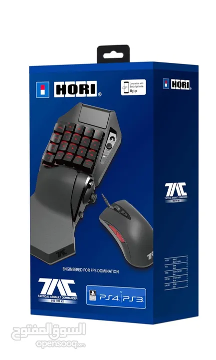 hori mouse and keyboard ps4 and ps3 pro type m2 ماوس ولوحة مفاتيح هوري PS4 وPS3 Pro من النوع M2