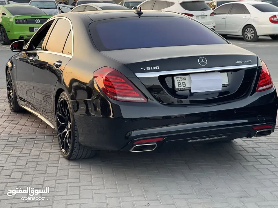 مرسيدس S500 فول مواصفات خاصة بحالة ممتازة جدا واراد الماني