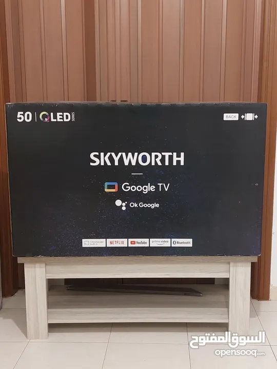 شاشة سكاي وورث QLED سمارت 4K، 50 بوصة للبيع