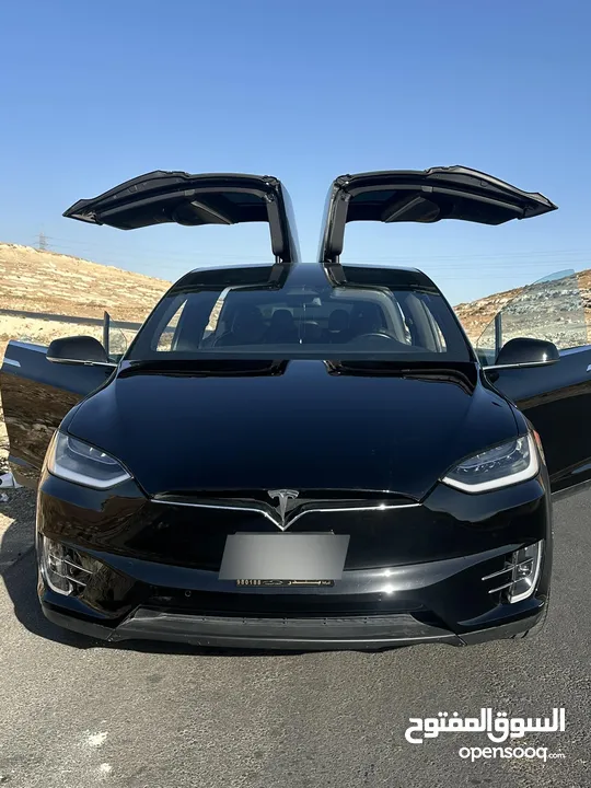 Tesla model x 100D long range plus (2018) على السعر القديم