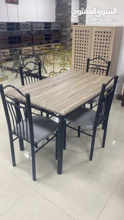 Dining Table Steel and Wood made available