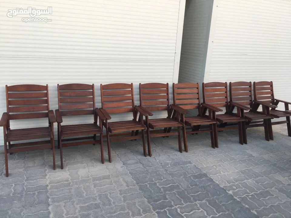 Dining Table With Eight Chairs For Sale