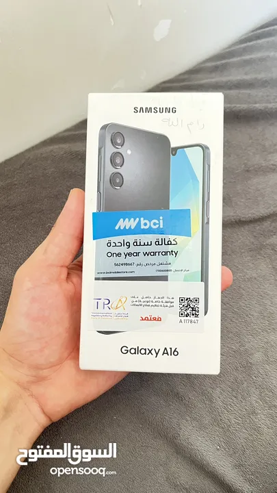 سامسونج جالاكسي A16 جديد بالكرتونة