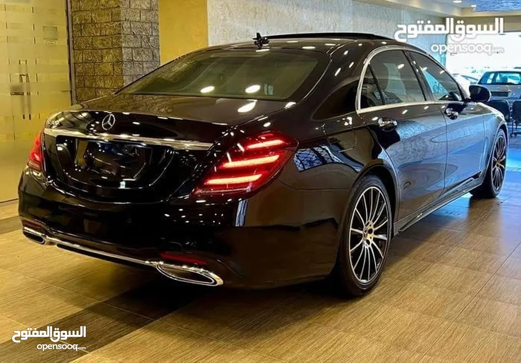 مرسيدس S 320 AMG فل كامل الاضافات موديل 2019 نظيفه جدا واعلى مواصفات