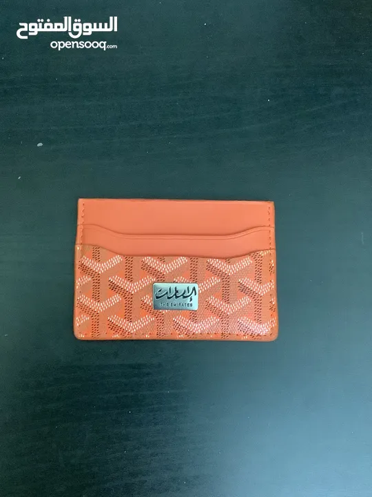 Goyard Wallet W/Custom Emirates badge