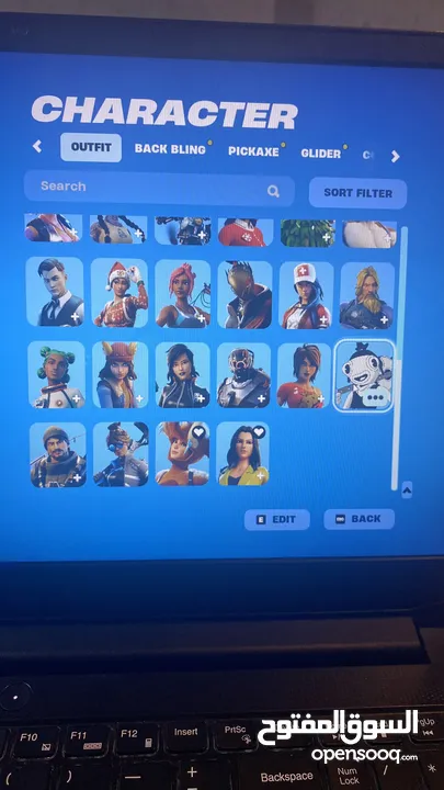حساب فورت نايت مع كل معلوماتة والعاب زيادة بحساب الايبيك زي قراند