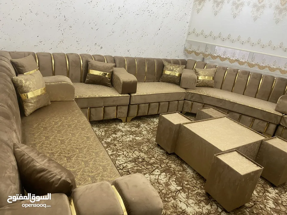 أقوا العروض على جلسات 17 مقعد مع طقم طربيزاط ومراكي + مخدات