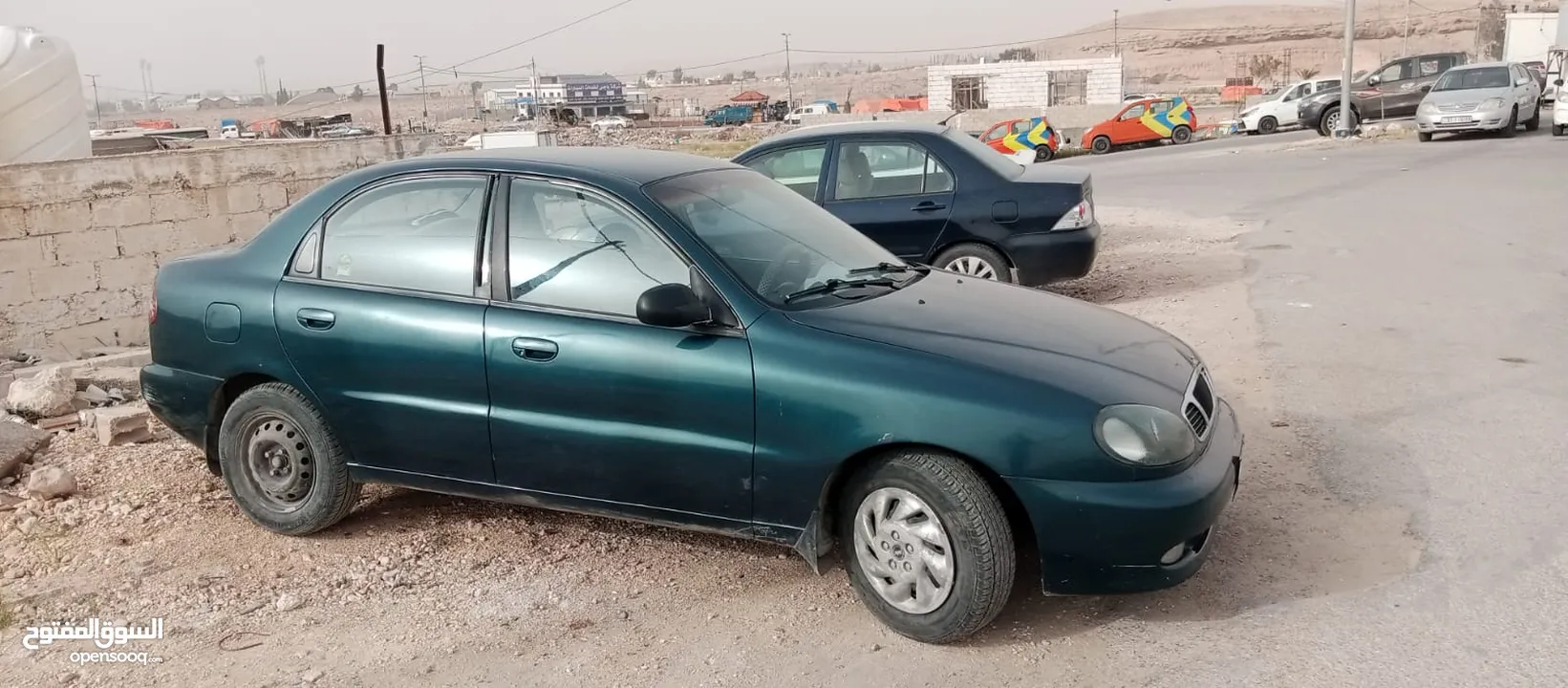 دايو لانوس ممتاز جدا مرخصه جديد ولا محتاجه اشي شغل ومشي ماتور 1500مكيف ممتاز