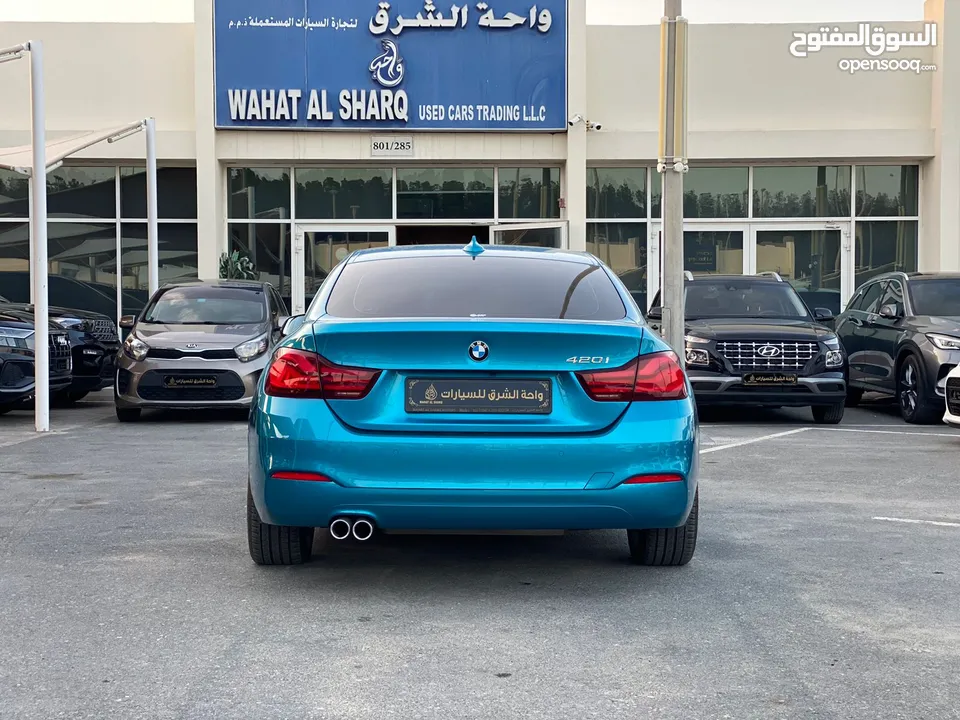 ‏ BMW 420i موديل :2020 بحالة ممتازة