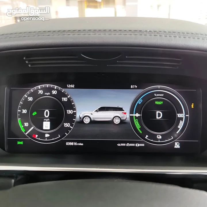 Range Rover Sport Hybrid Plug in-2020 Black Edition