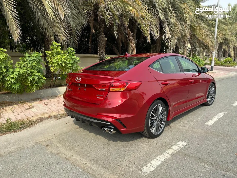 LOW MILEAGE  2017 HYUNDAI ELANTRA SPORT FULL OPTION CAR FOR SALE