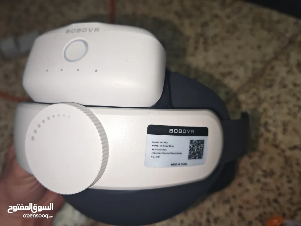 نظارة في ار ميتا كويست 2 مستعمل بحالة ممتازة للبيع او البدل مع سويتش اوليد