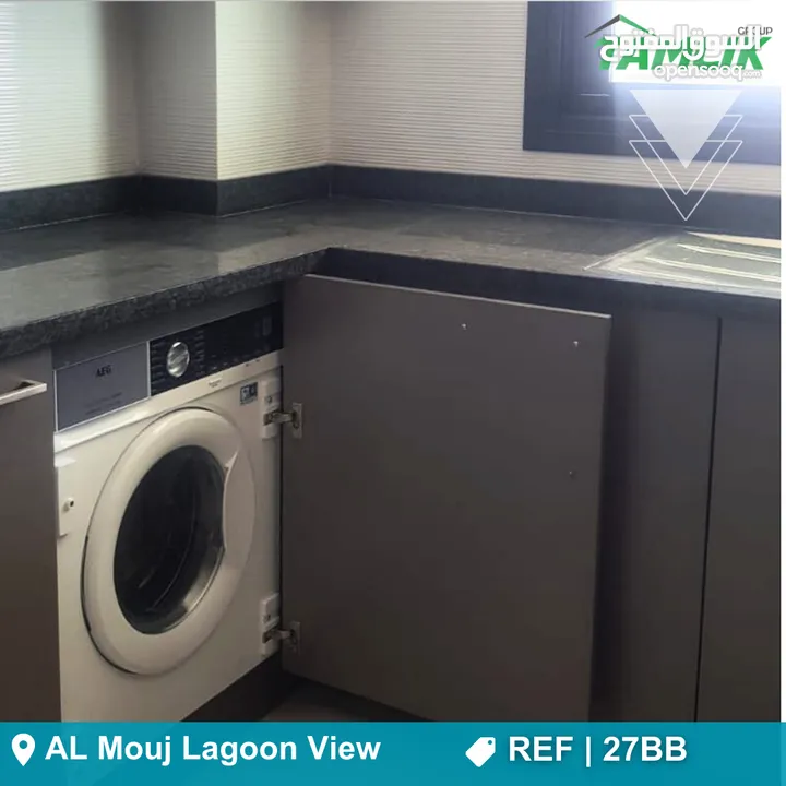 Apartment for sale Or Rent in Al Mouj at (Lagoon view Project)  REF 27BB