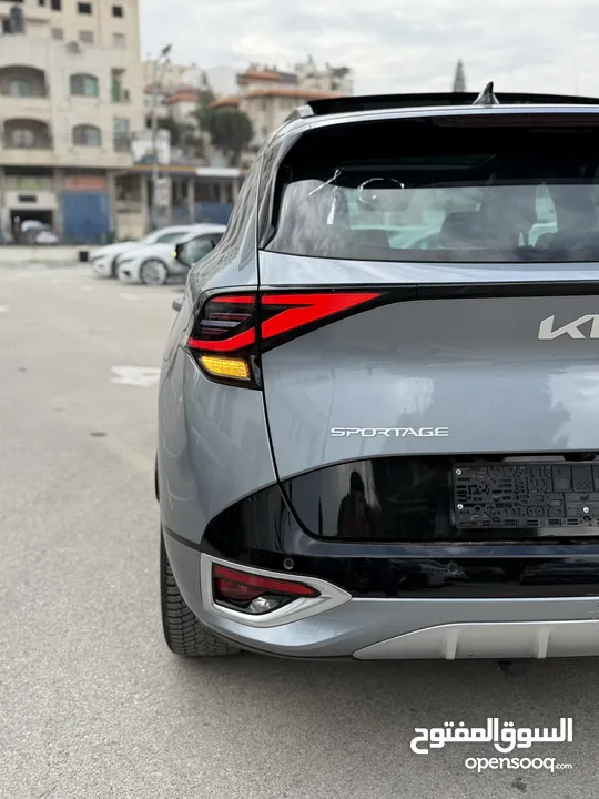 كيا سبورتاج GT Line ترخيص 2022 محرك 1600 هايبرد plug in/يقطع على الشحنه 65 كيلو متر  271 حصان