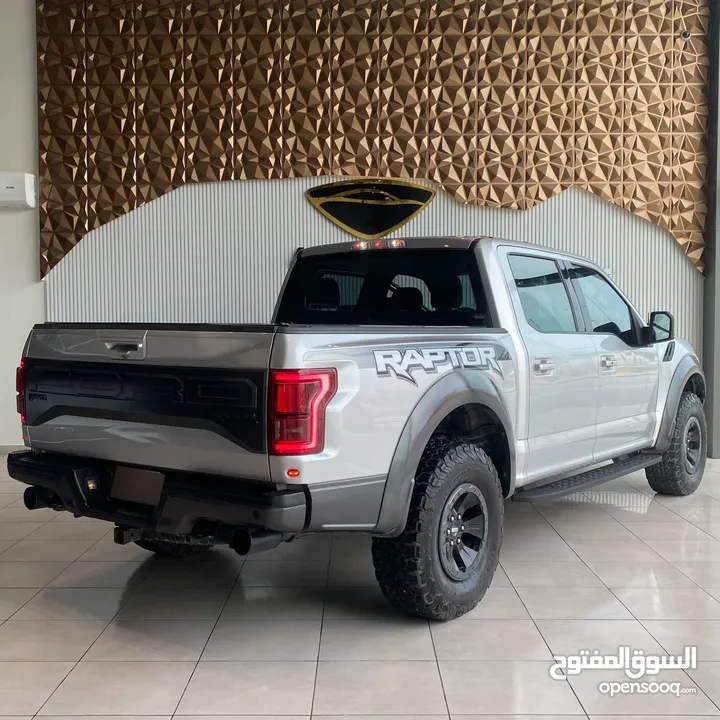 FORD F-150 RAPTOR TURBO 2018 SILVER