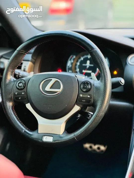 LEXUS IS350 - 2016 , نظيف جداً