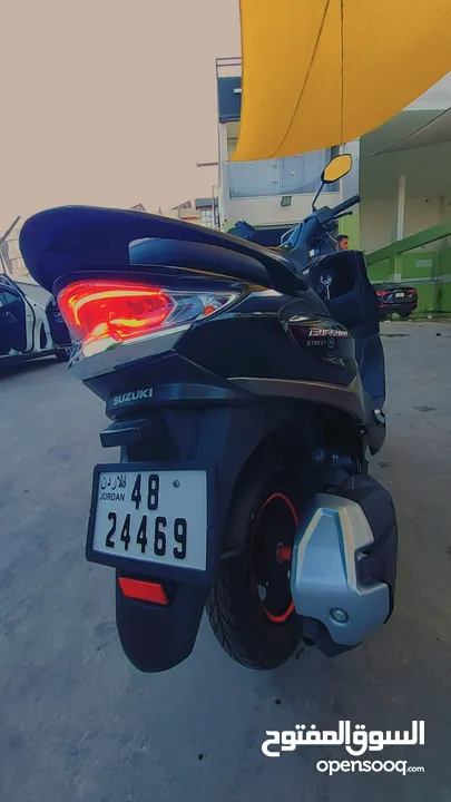 سوزوكي بيرجمان 125cc بحال الوكالة
